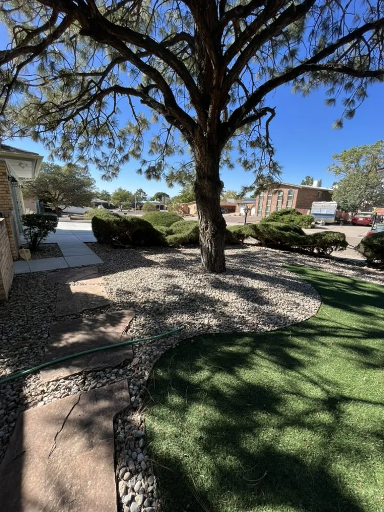 Reliable yard maintenance with custom design across Albuquerque, NM - Santos Landscaping & Maintenance Services