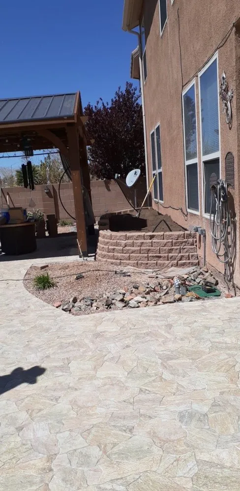 Expert lawn care service for outdoor upgrades across Albuquerque, NM - Santos Landscaping & Maintenance Services