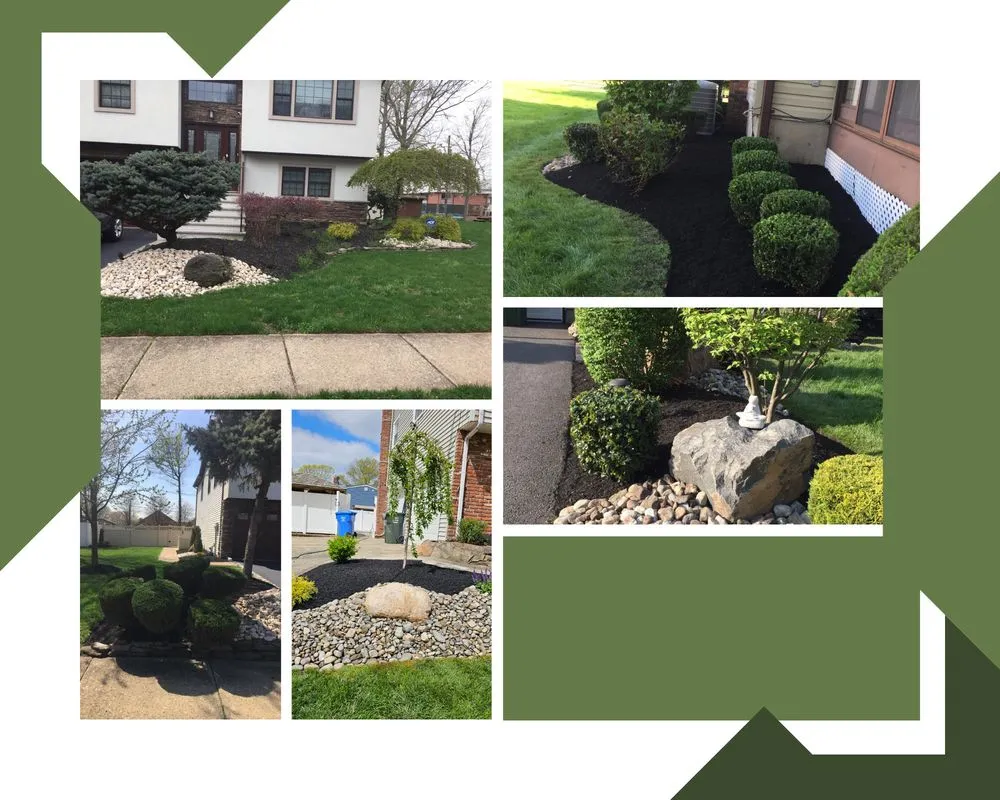 Expert garden landscaping in Rahway, NJ by Santos Landscaping Services