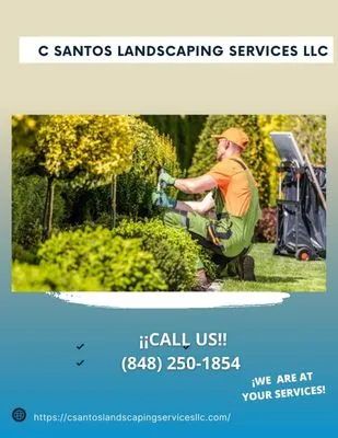 Santos Landscaping Services Logo