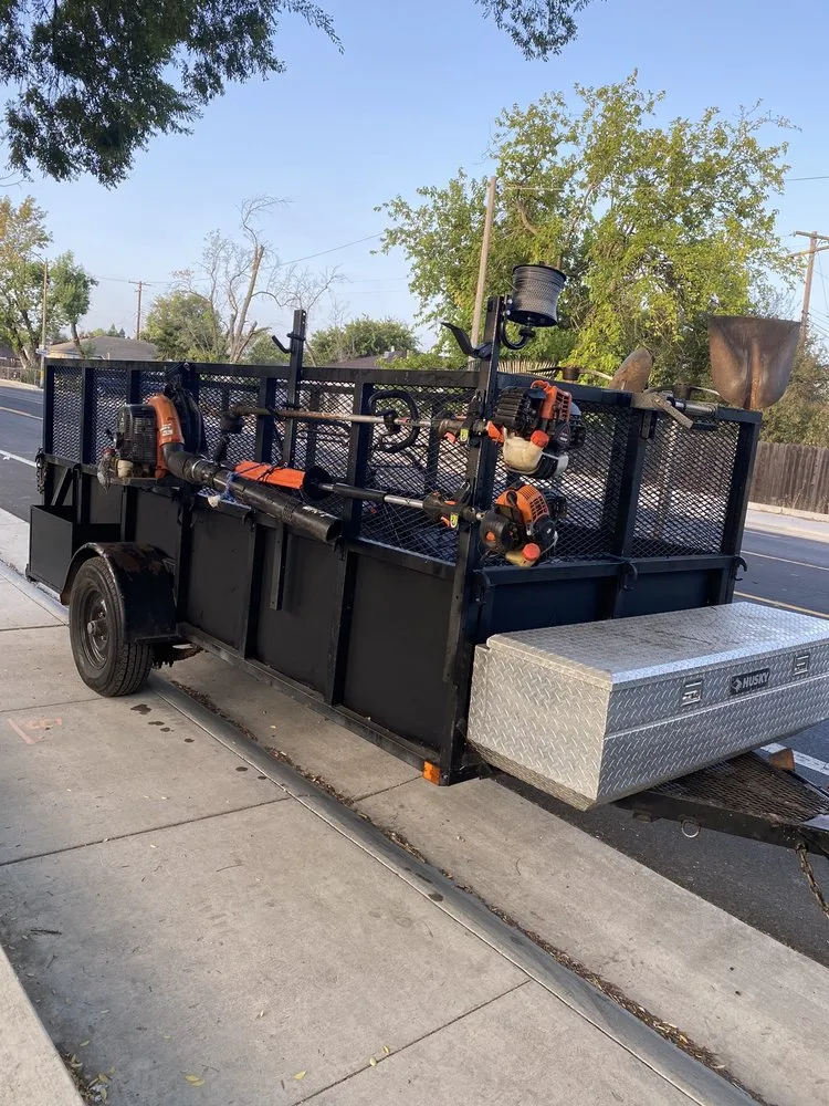 Custom landscaping services in Sacramento, CA by Santos Lawn Care