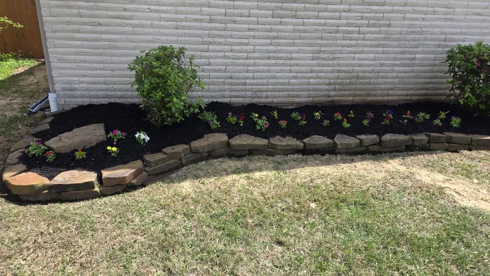 Expert residential landscaping for year-round maintenance in Houston, TX by Santos Lawn Service