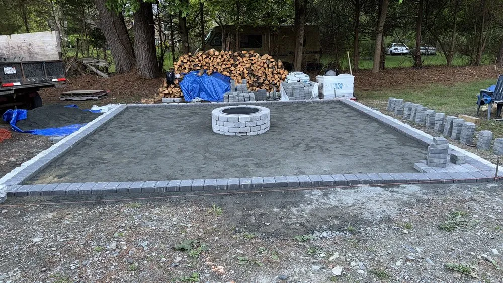 Expert yard cleanup service for homes in Fall River, MA by Santos Masonry