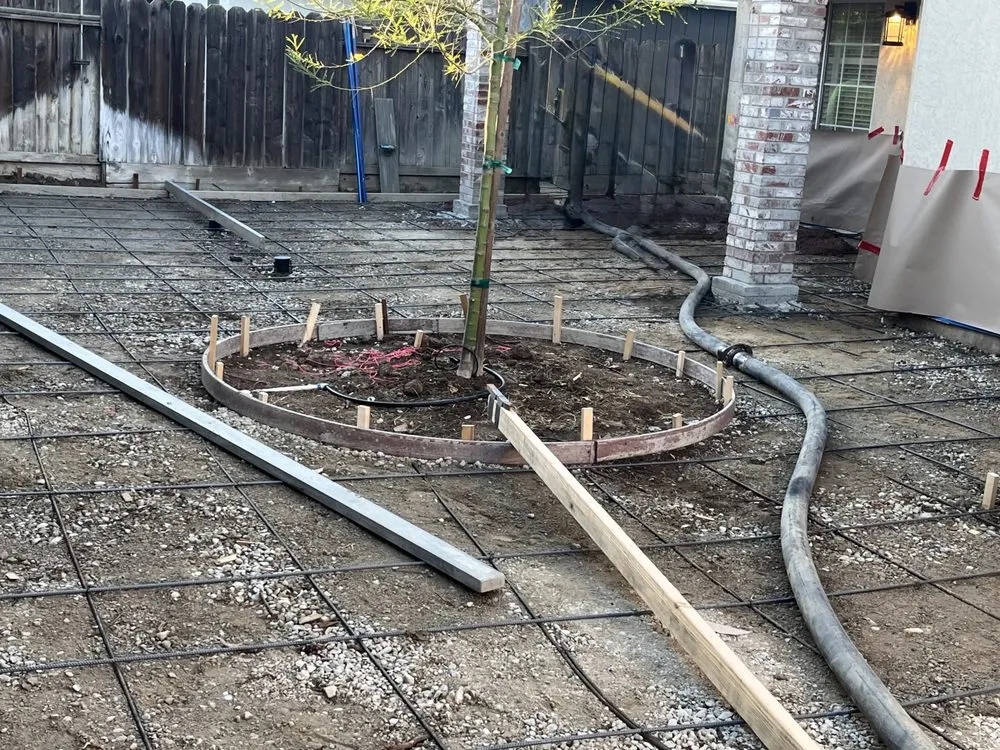 Professional outdoor landscaping for residential properties in Merced, CA by Santos Valley Landscape Design