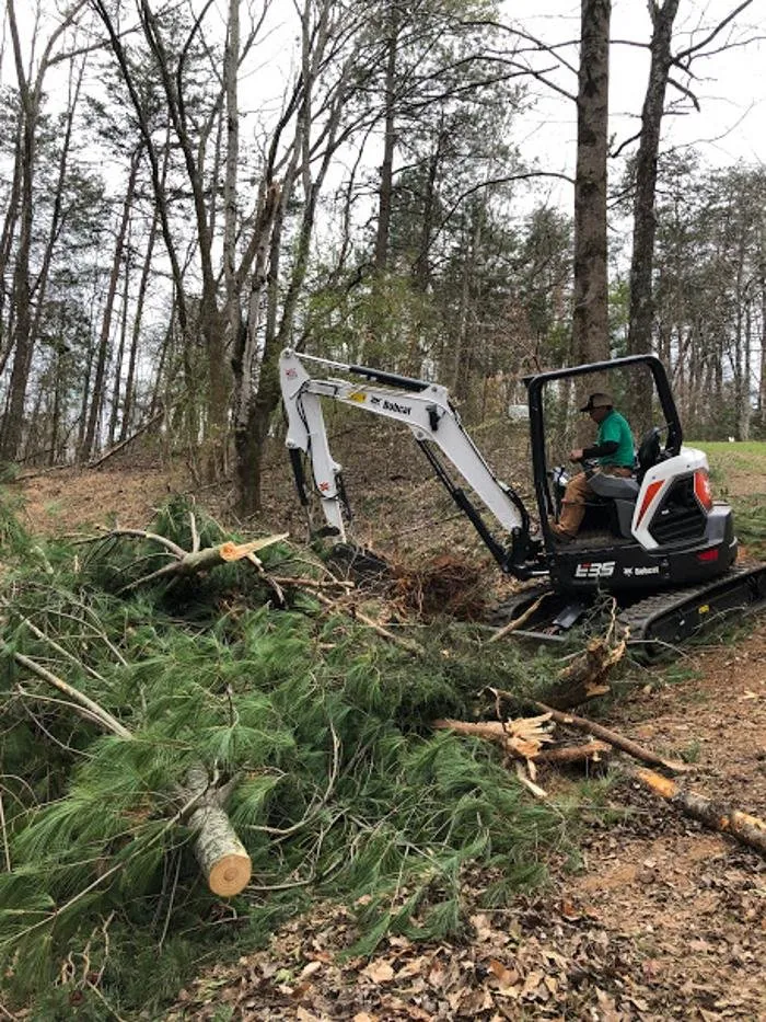 Custom outdoor landscaping for homes in Kernersville, NC by Santos Waterproofing Drainage & Landscaping