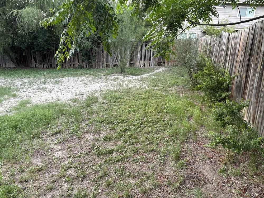 Custom yard maintenance in San Antonio, TX by Santx lawn services