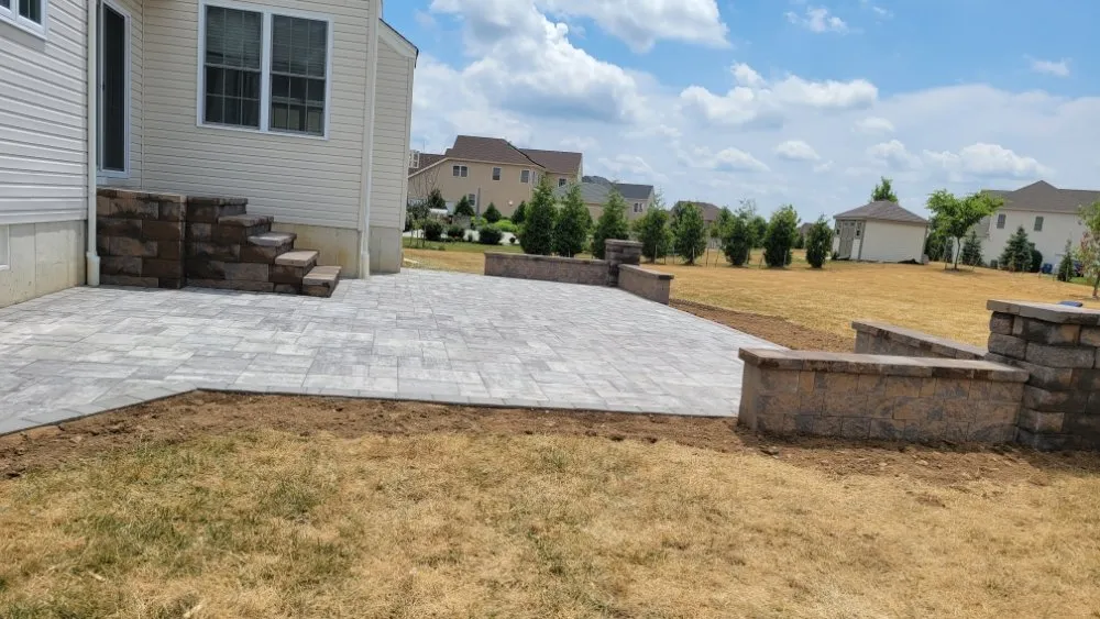 Top-rated lawn mowing service with custom design in Flemington, NJ by Sarah's Landscaping