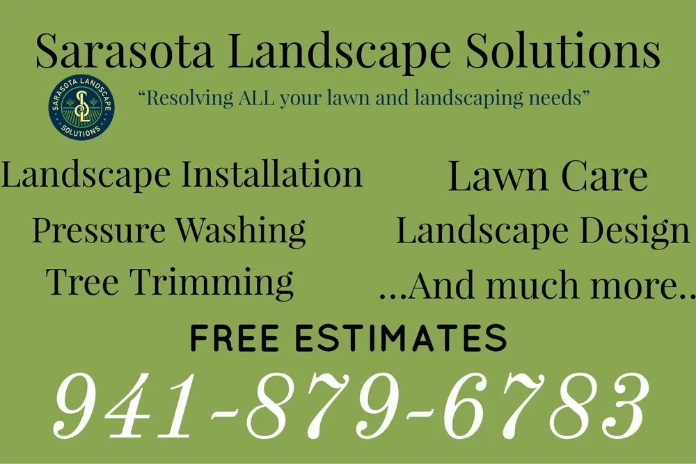 Local yard maintenance for residential properties in Sarasota, FL by Sarasota Landscape Solutions