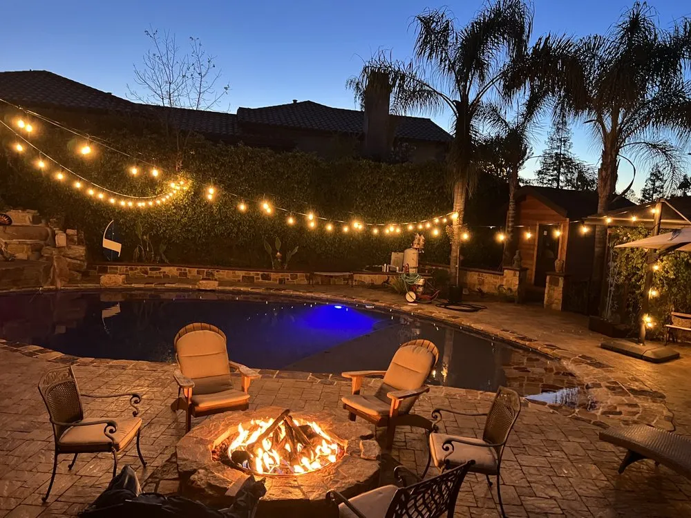 Custom lawn care service with custom design in Los Gatos, CA by Saratoga Pavers