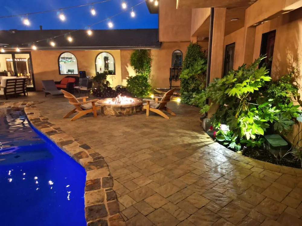 Custom outdoor landscaping in Los Gatos, CA - Saratoga Pavers