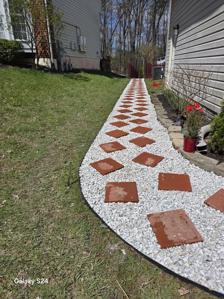 Professional landscape design with custom design in Halethorpe, MD by Saravia's Landscaping