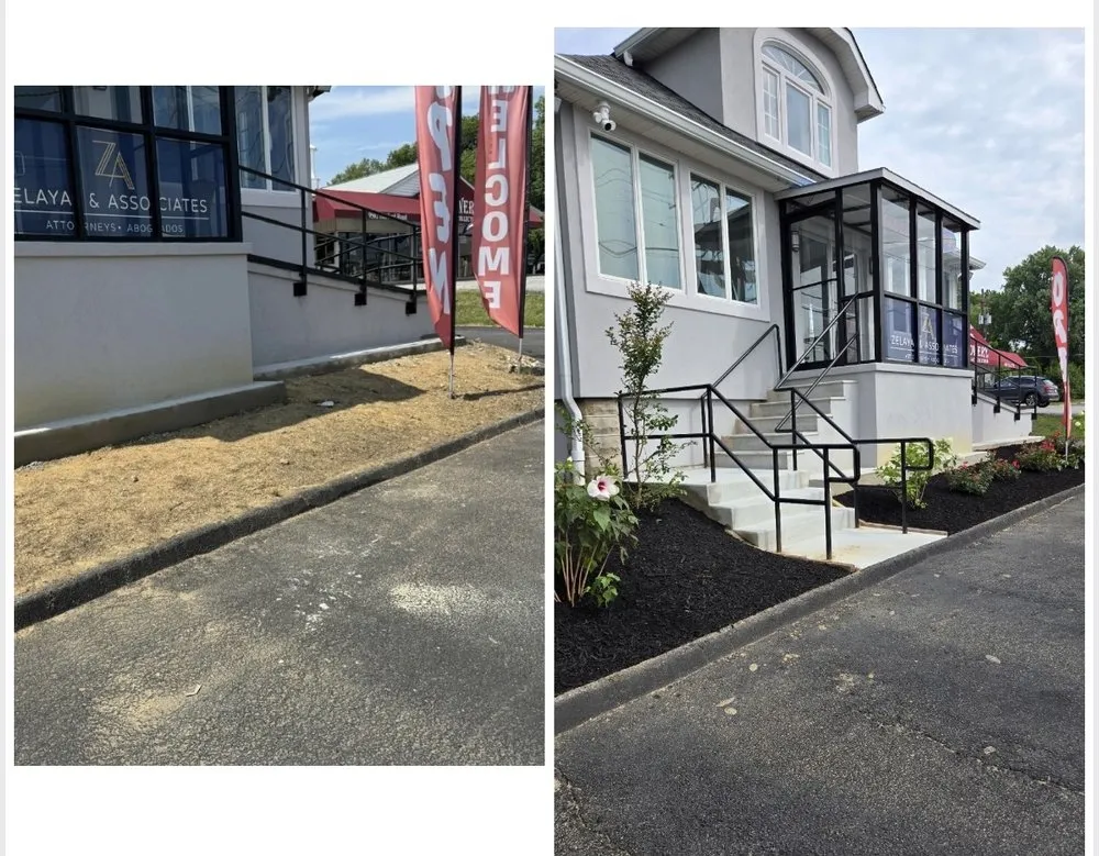 Professional yard cleanup service in Halethorpe, MD by Saravia's Landscaping