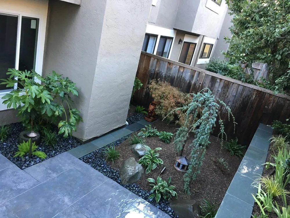 Professional garden landscaping in Novato, CA by Sargent Landscaping