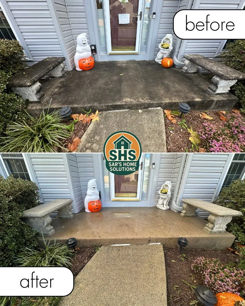 Affordable yard maintenance in Leesburg, VA by Sar's Home Solutions