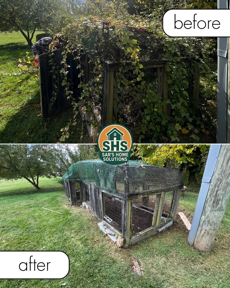 Expert garden landscaping in Leesburg, VA by Sar's Home Solutions