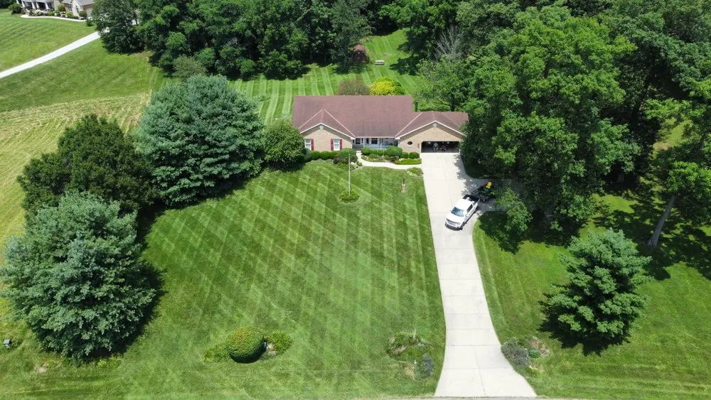 Professional residential landscaping for homes in Stoutsville, OH by Sasquatch Lawncare and Landscape