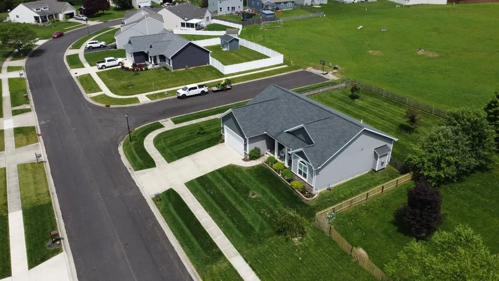 Professional yard cleanup service in Stoutsville, OH by Sasquatch Lawncare and Landscape