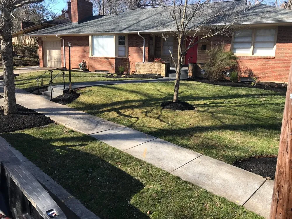 Professional landscape installation for residential properties in Silver Spring, MD by Saul Landscape and Stone