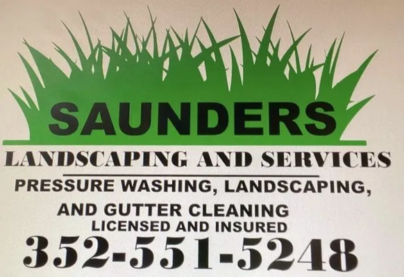 Saunders Landscaping And Services Logo