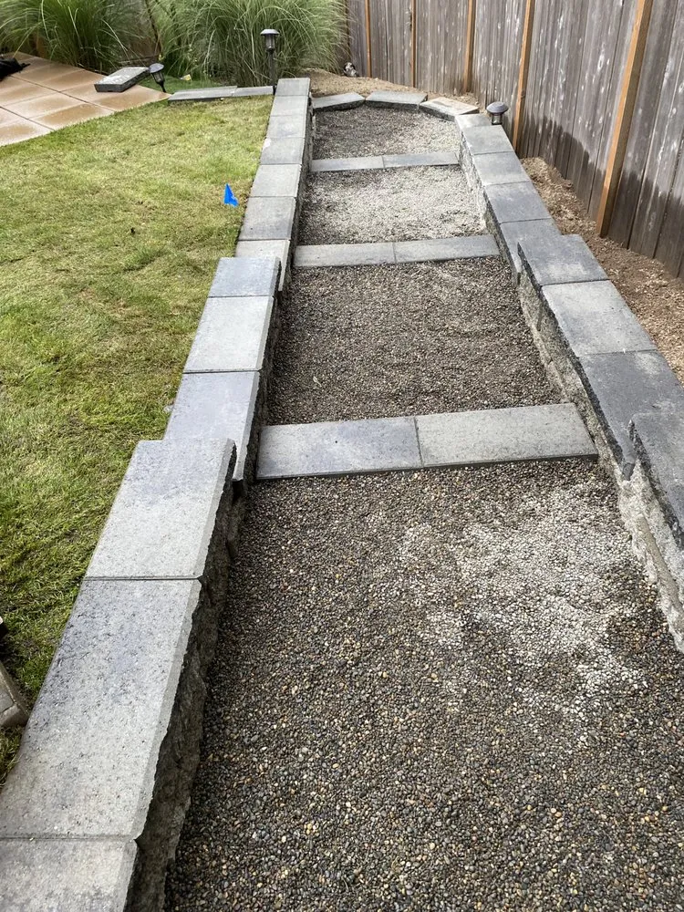 Custom garden landscaping for homes in Kent, WA by Sauz Landscaping