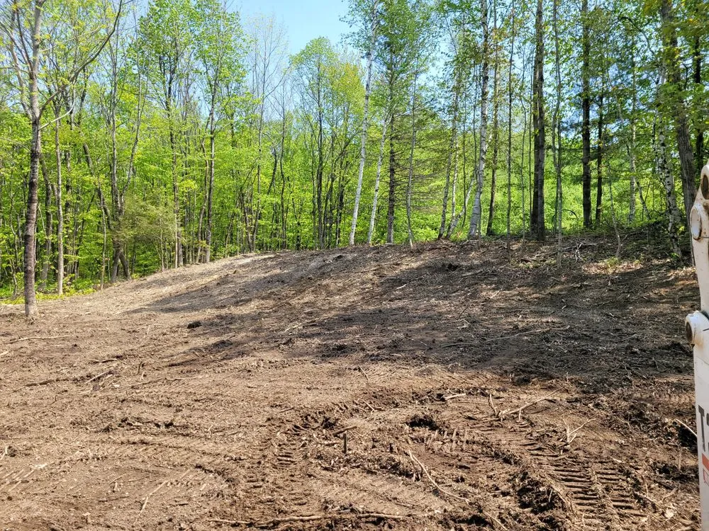 Custom garden landscaping for homes in Orrington, ME by Savage Land Evolution