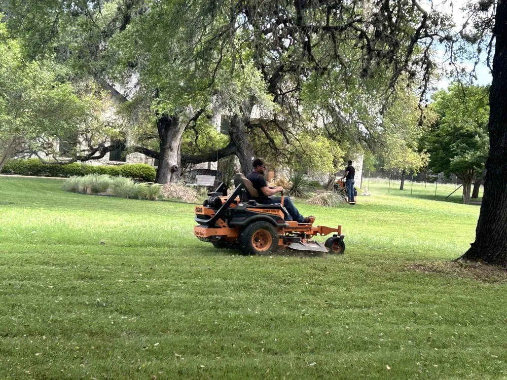 Custom outdoor landscaping near you in Canyon Lake, TX by Savage Landscaping And Irrigation