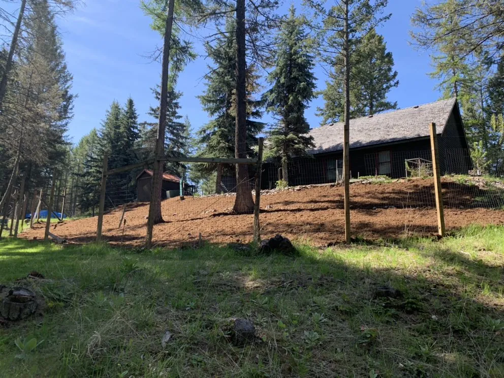 Custom yard cleanup service for homes in Kalispell, MT by Savage Landscaping