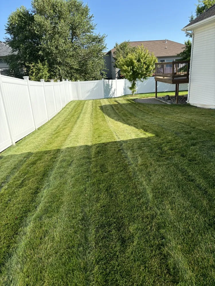 Trusted lawn mowing service for homes in Gilbert, IA by Savage Outdoor Solutions