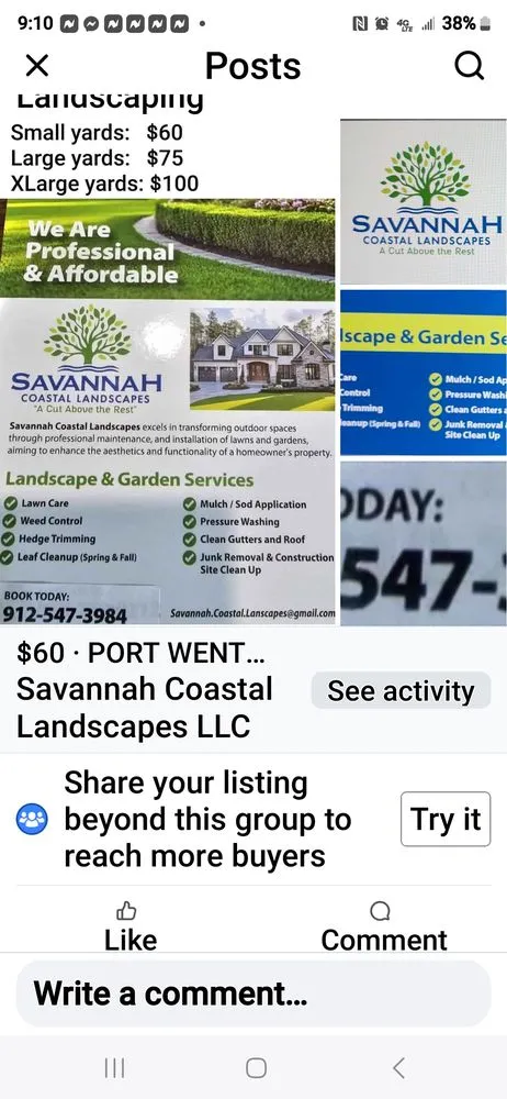 Expert residential landscaping in Savannah, GA by Savannah Coastal Landscapes