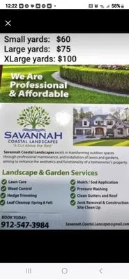 Savannah Coastal Landscapes Logo