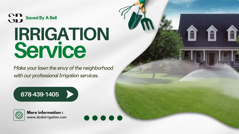Custom lawn mowing service for year-round maintenance across Atlanta, GA - Saved By A Bell Irrigation