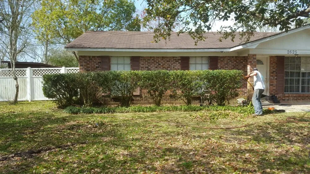 Local yard cleanup service with custom design in Gautier, MS by Saving Grace Home & Lawn Maintenance