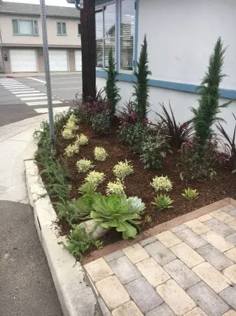 Custom garden landscaping with custom design across Fresno, CA - Saving Green