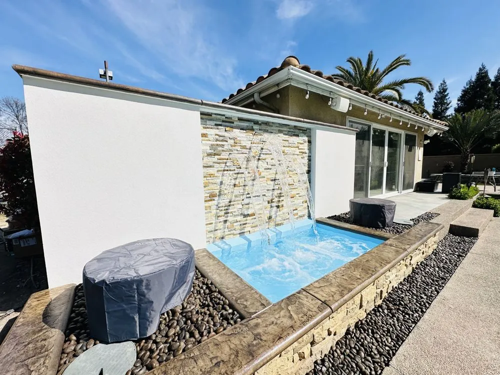 Local yard maintenance with custom design in Visalia, CA by Saving Pro Landscaping