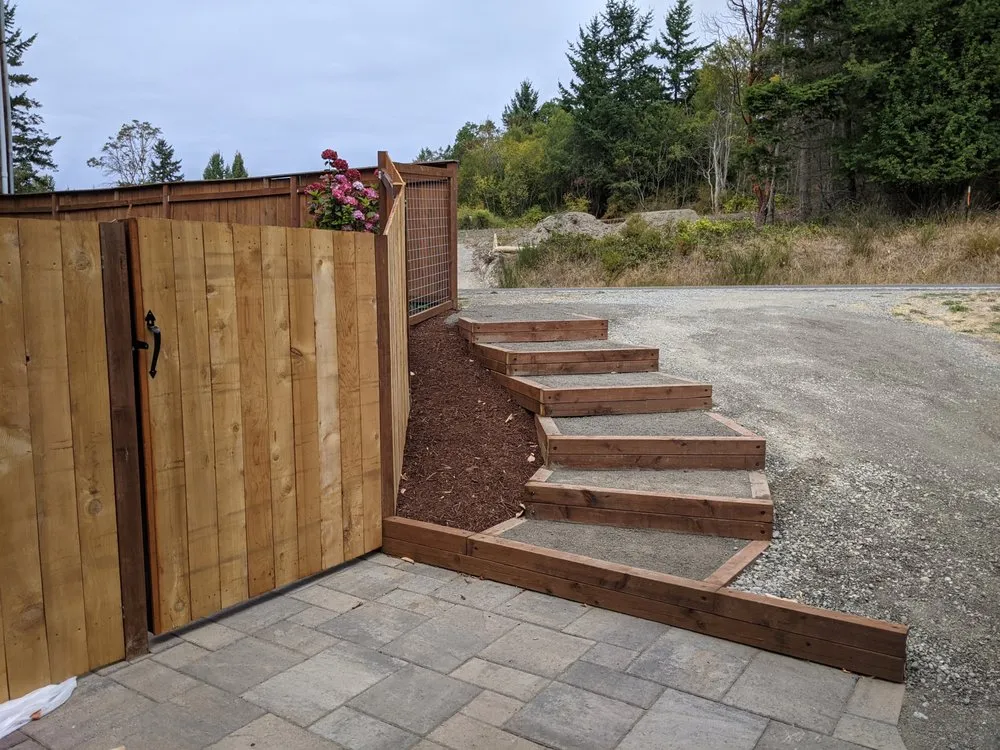 Professional garden landscaping in Port Townsend, WA by Savory Landscaping