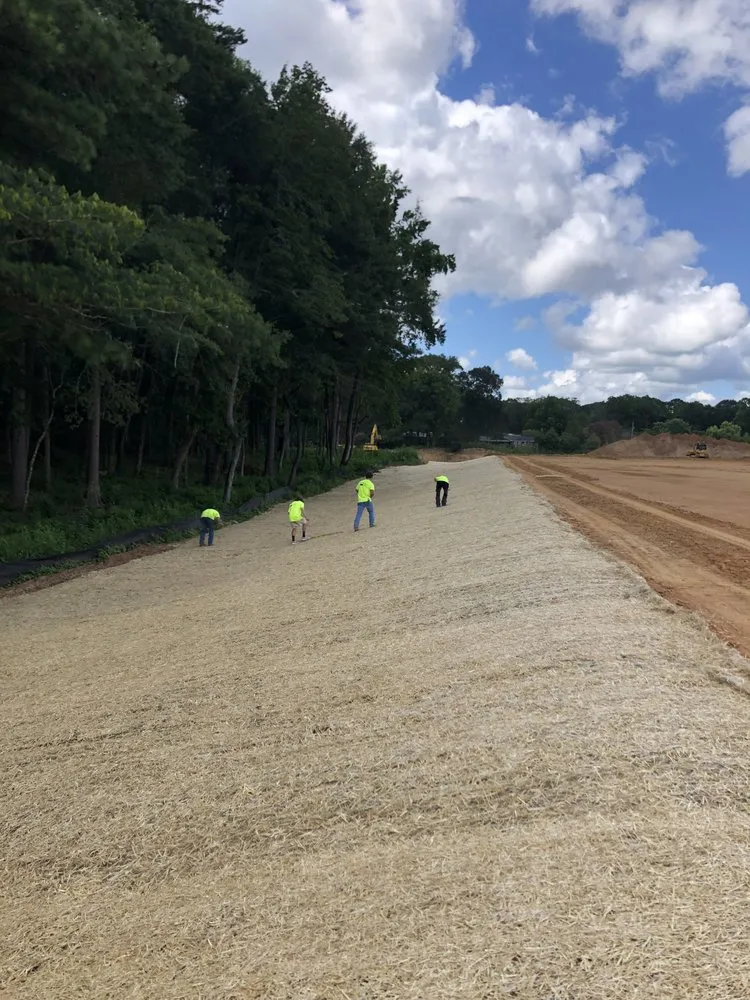 Professional landscape installation in Wilsonville, AL by Sawgrass Environmental