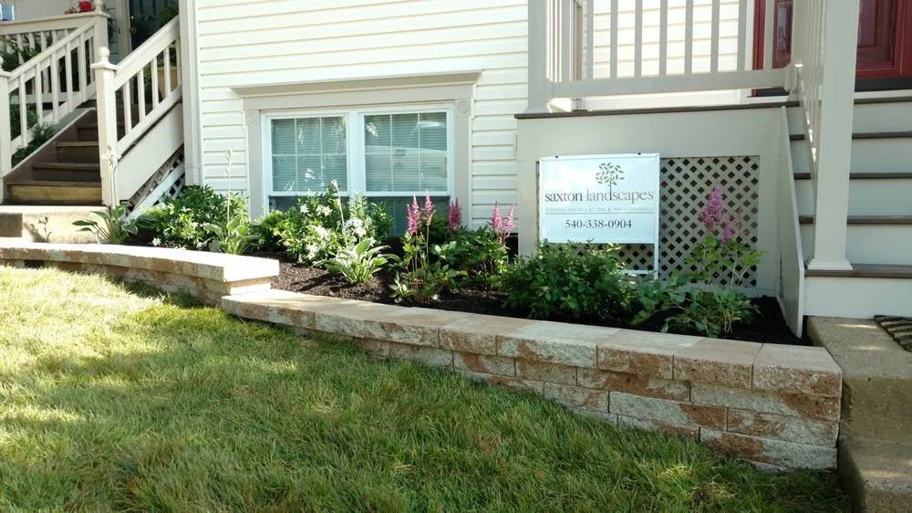 Custom landscape design in Round Hill, VA - Saxton Landscapes