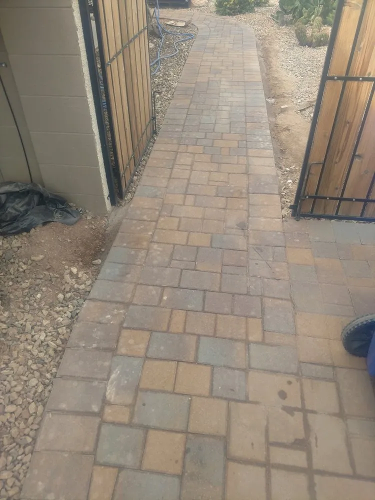 Custom lawn mowing service for homes across Apache Junction, AZ - SAZ Hardscaping