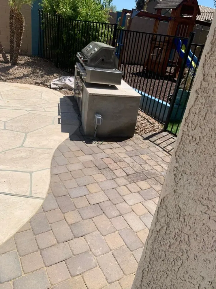 Trusted lawn mowing service in Apache Junction, AZ by SAZ Hardscaping