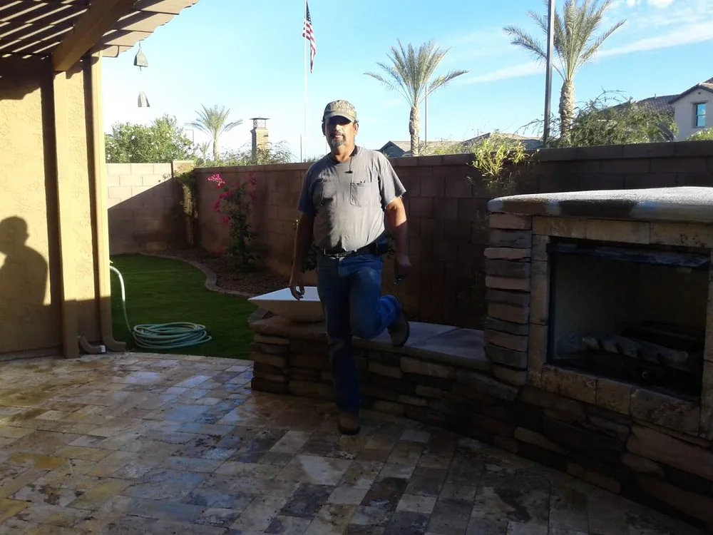 Top-rated yard cleanup service for outdoor upgrades in Apache Junction, AZ by SAZ Hardscaping
