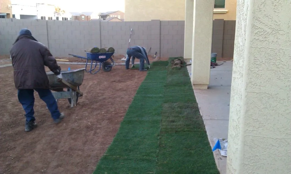 Affordable lawn care service for outdoor upgrades in Apache Junction, AZ by SAZ Hardscaping