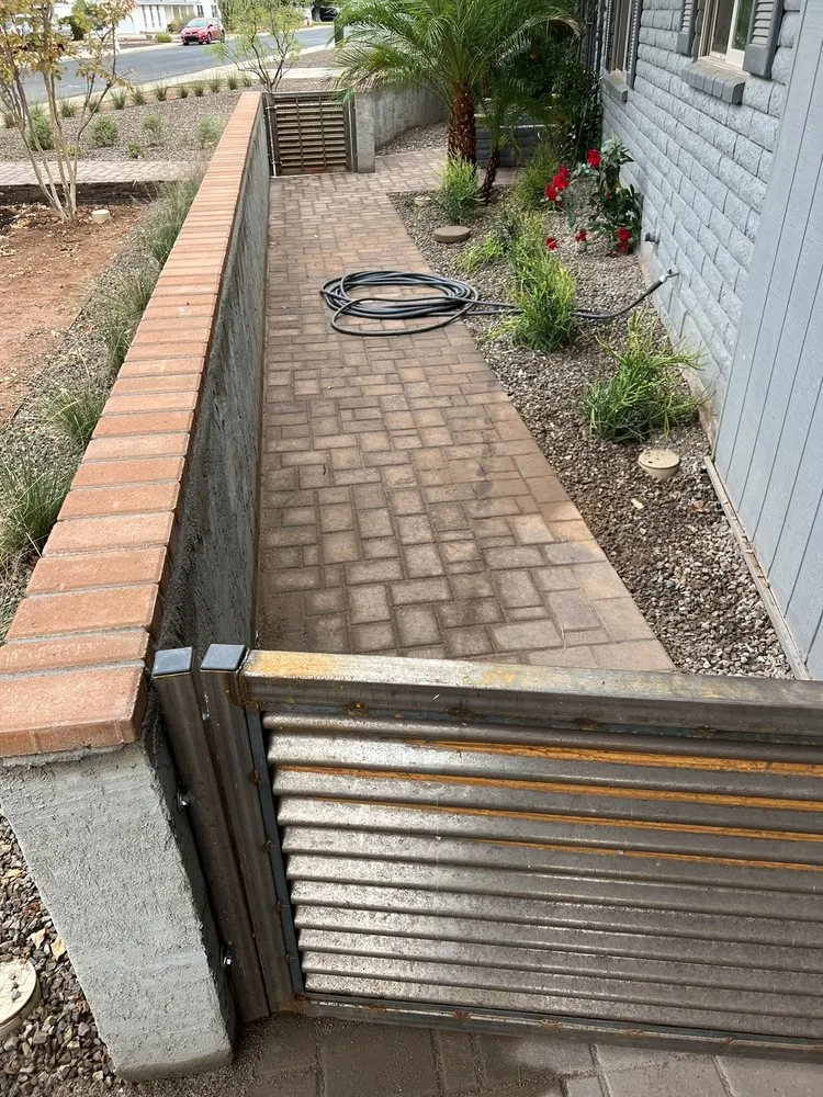 Custom outdoor landscaping with custom design across Apache Junction, AZ - SAZ Hardscaping