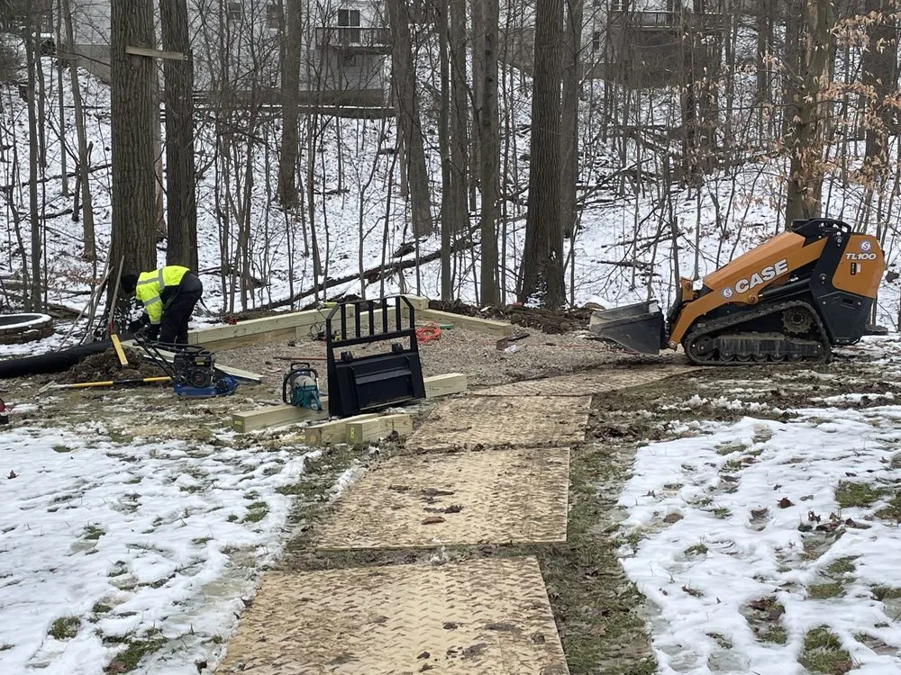 Custom landscaping services for homes in Brunswick, OH by SB Construction