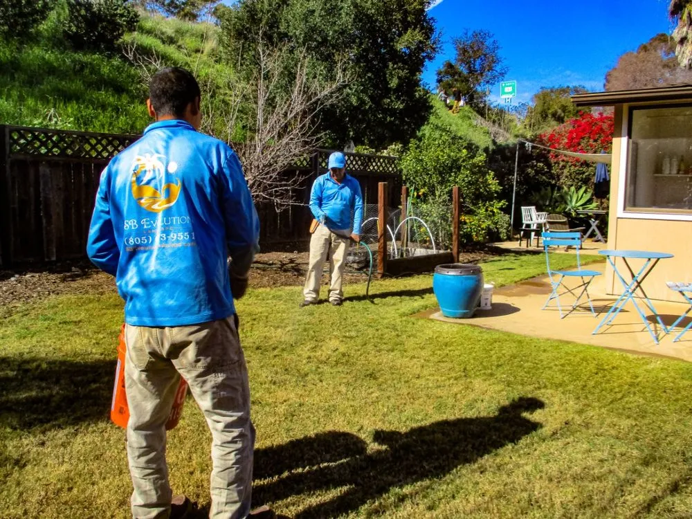 Custom yard cleanup service in Santa Barbara, CA by SB Evolution Landscape
