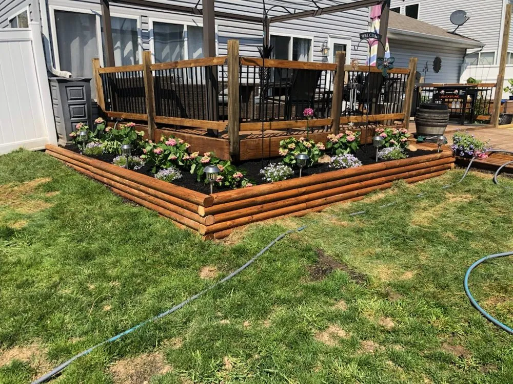 Local landscape installation in New Carlisle, OH by S&B Improvements