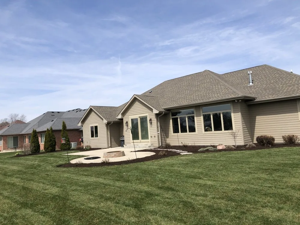Custom outdoor landscaping for homes in Spring Grove, IL by SB Landscaping