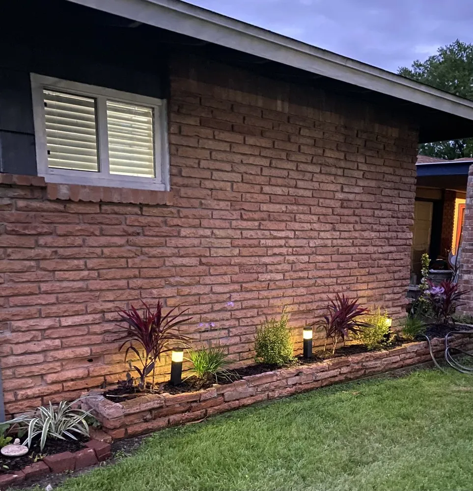 Affordable outdoor landscaping in Houston, TX by SB Lawnservice and Landscaping