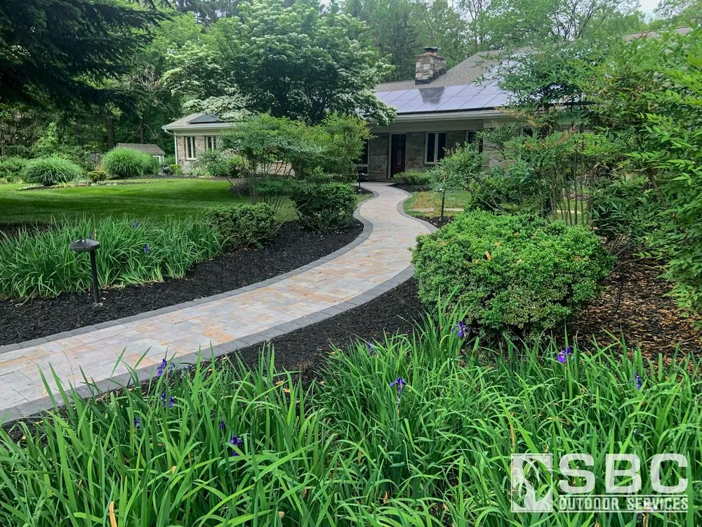 Local landscape installation in Chantilly, VA by SBC Outdoor Services