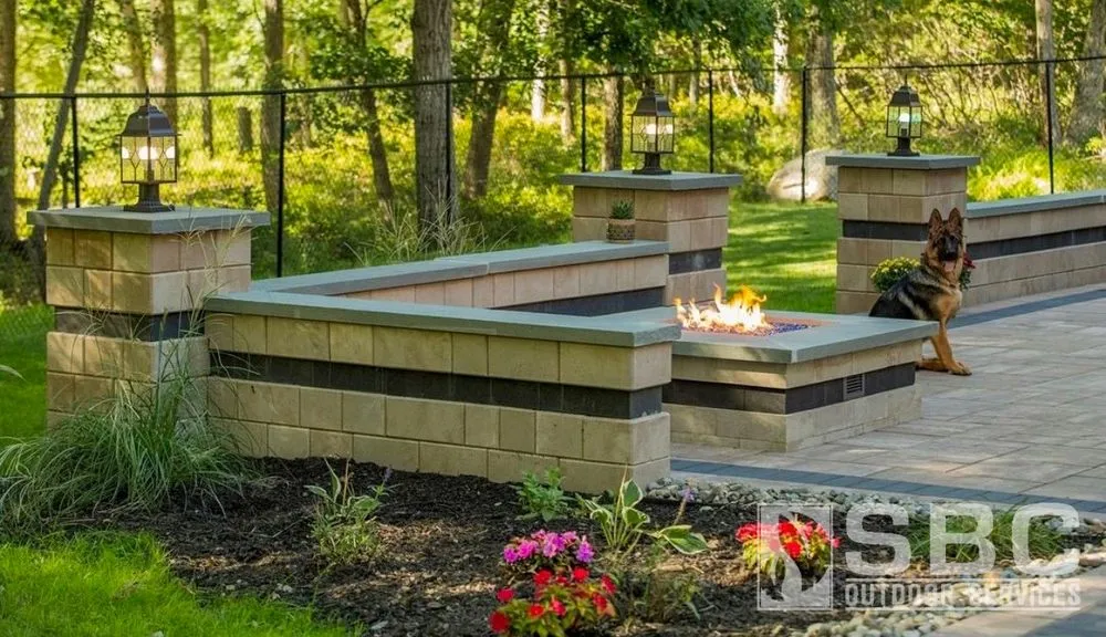 Reliable yard cleanup service with custom design in Chantilly, VA by SBC Outdoor Services