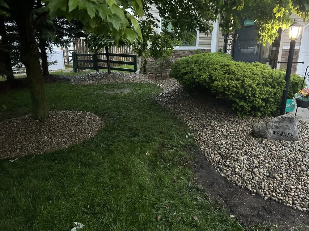Affordable landscape design for year-round maintenance in Swanton, OH by SBK Lawn & Landscape